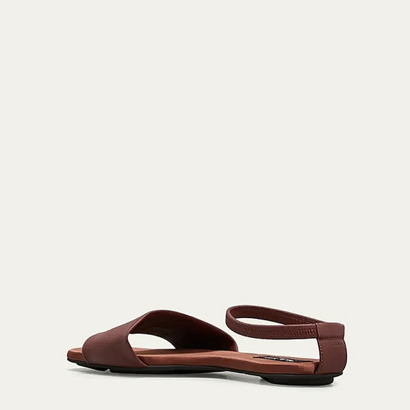 Ellory Leather Ankle-Cuff Flats - Picture 3 of 10